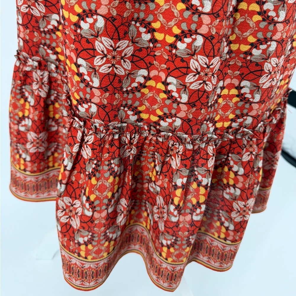 Max Studio NWT Flutter Sleeve Empire Waist Maxi Dress Short Sleeve Size Medium - Picture 7 of 13